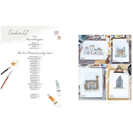 Sweet Home Watercolor - Feder&Konfetti Store