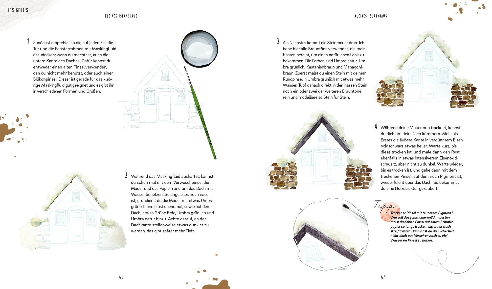 Sweet Home Watercolor - Feder&Konfetti Store