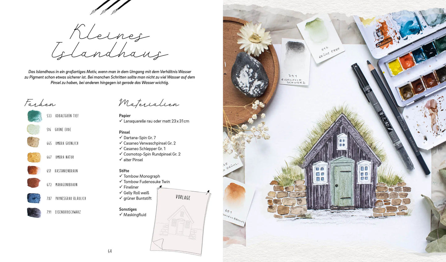 Sweet Home Watercolor - Feder&Konfetti Store