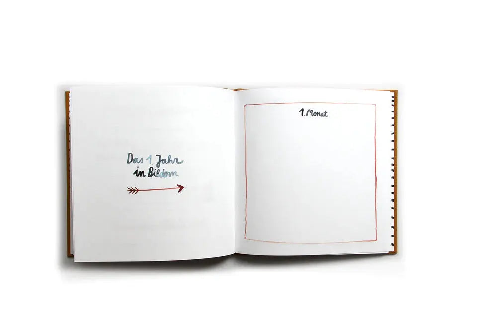Tagebuch Babybuch - Feder&Konfetti Store