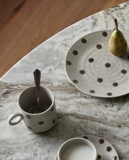 Tasse GRAINY DOT | sand - green - Feder&Konfetti Store
