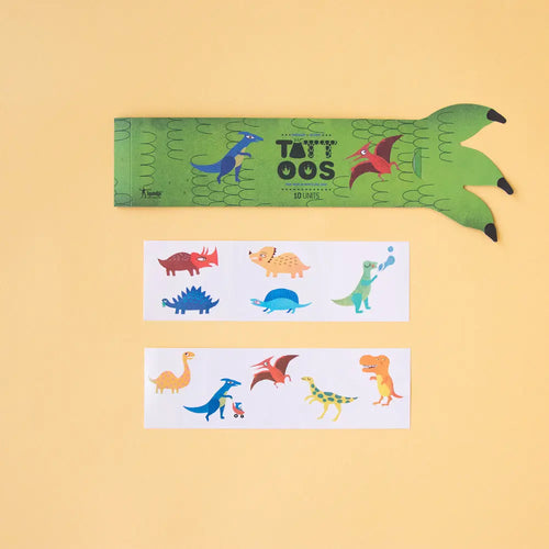 Tattoos DINOSAURS - Feder&Konfetti Store