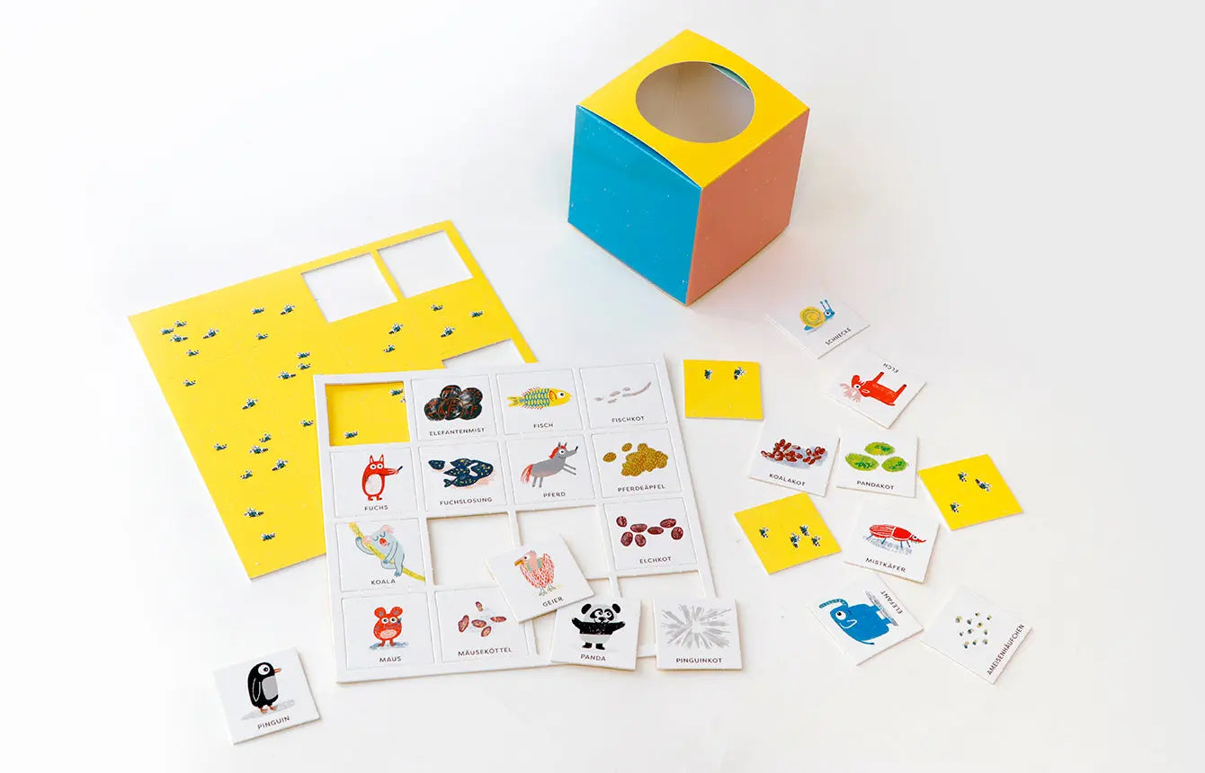 Tierkacke Bingo - Feder&Konfetti Store