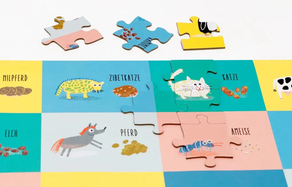 Tierkacke - Ein Puzzle Laurence King Verlag