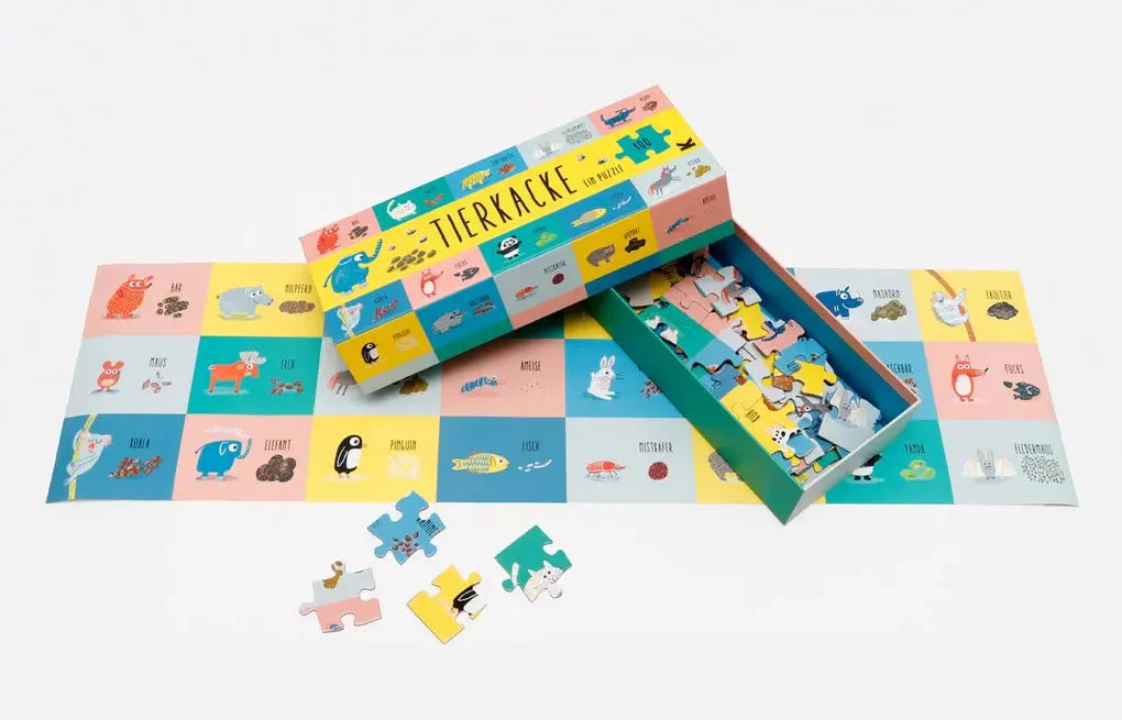Tierkacke - Ein Puzzle Laurence King Verlag