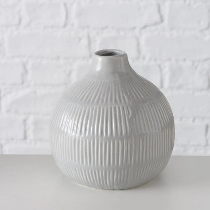 Vase KAYLEE | hellgrau Boltze