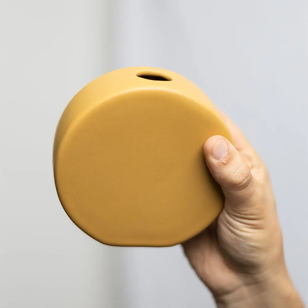 Vase MODERN ART | mustard Tranquillo