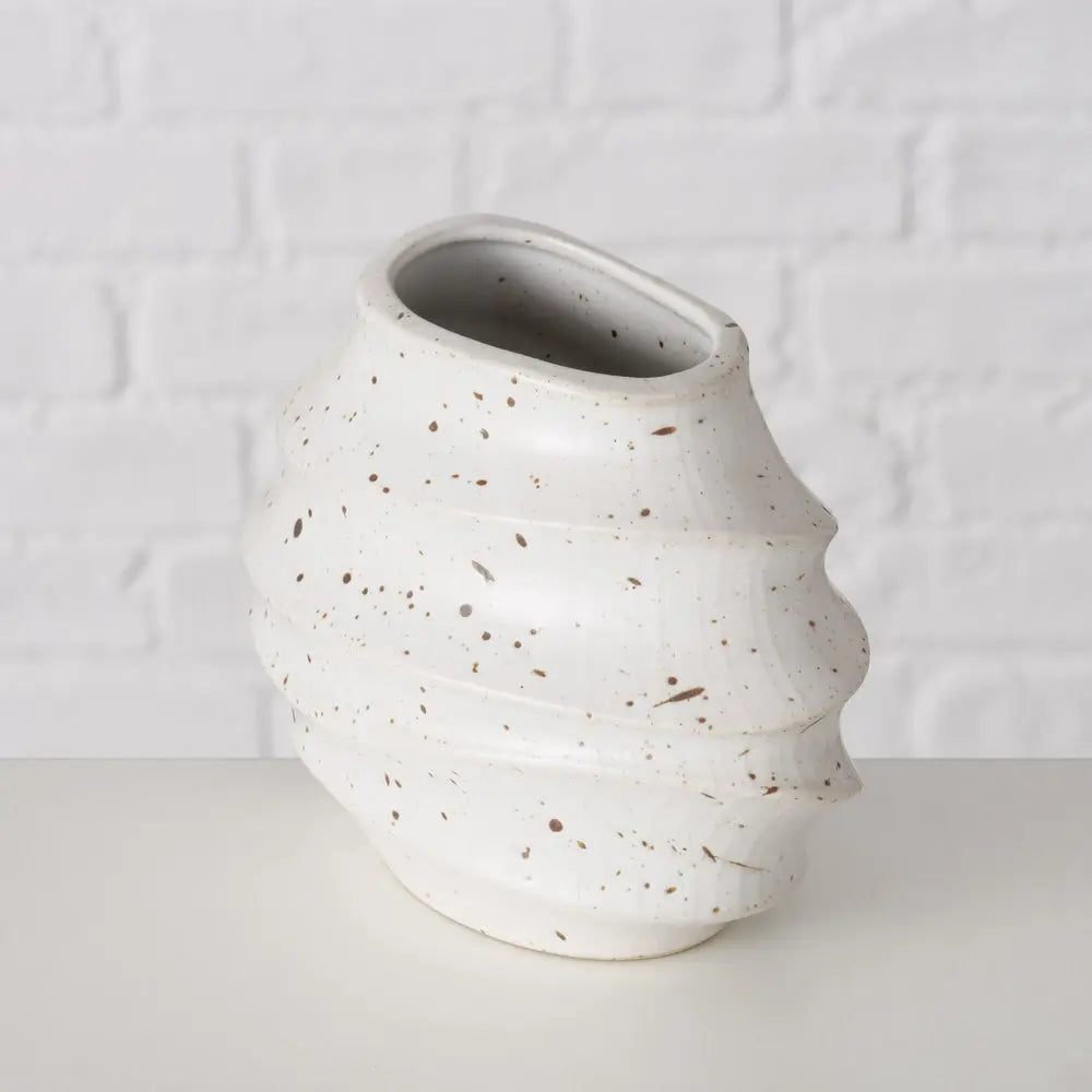 Vase NYLAN | weiß Boltze