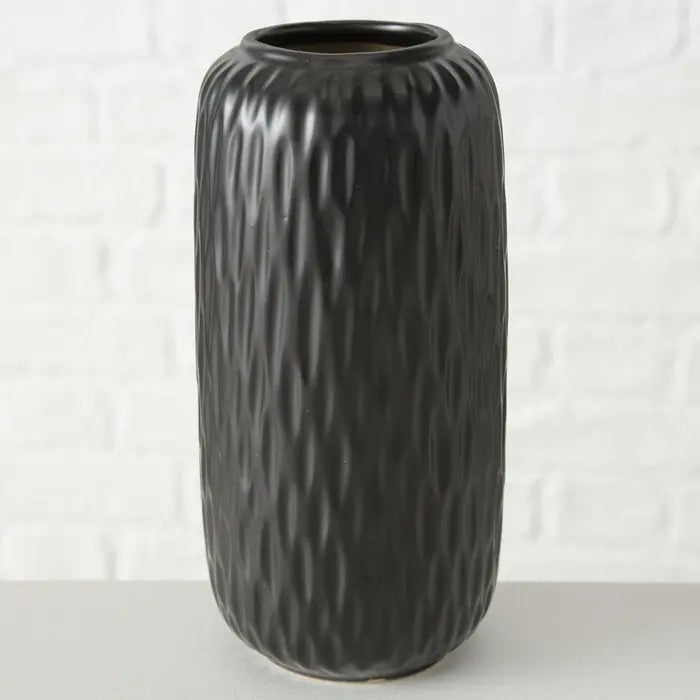 Vase big ZALINA | schwarz - Feder&Konfetti Store