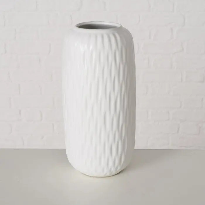 Vase big ZALINA | weiß - Feder&Konfetti