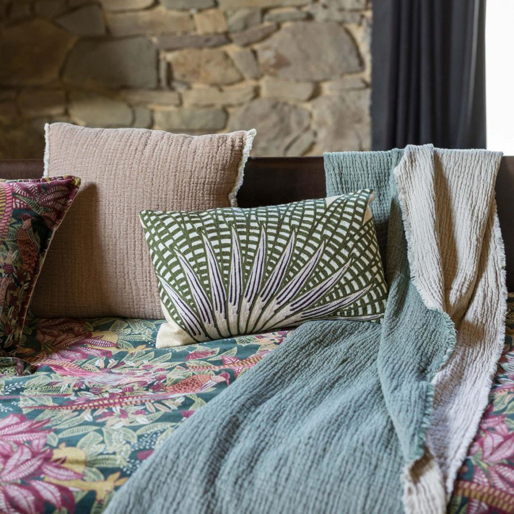 Plaid Emilio | Vivaraise | Tagesdecke | 2 Farben
