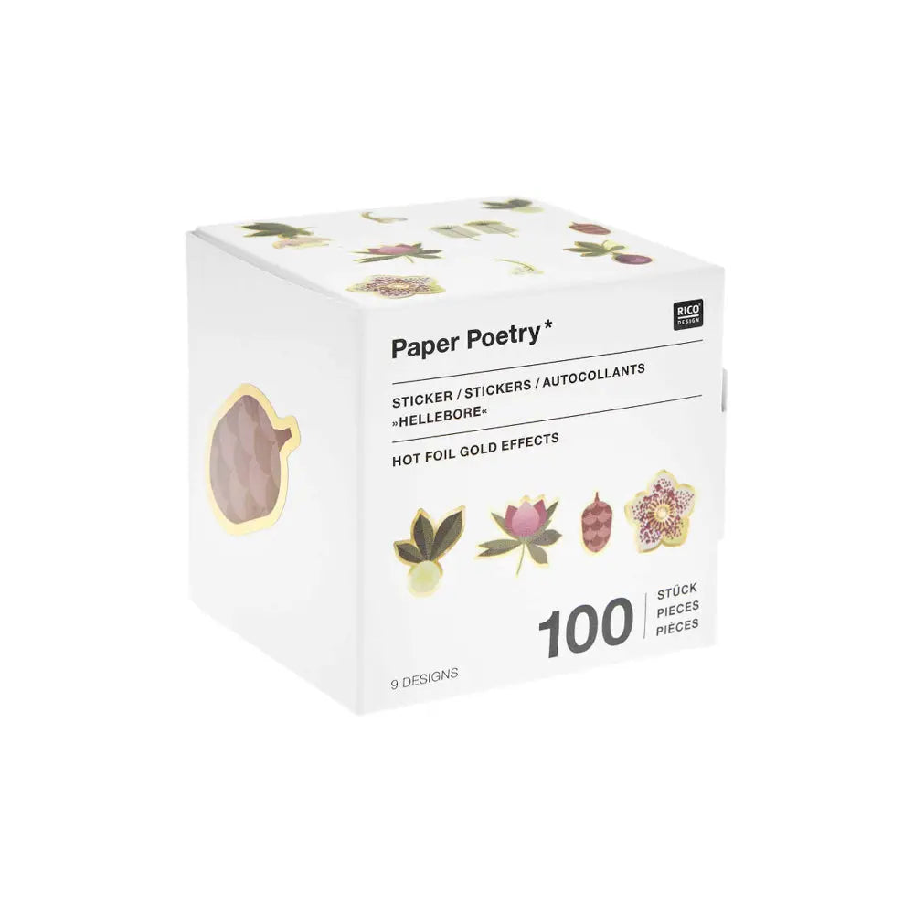 Washi Sticker HELLEBORUS Rico Design