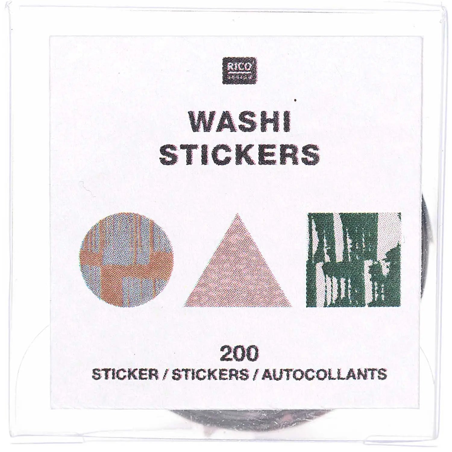 Washi Sticker STRUKTUR - Feder&Konfetti