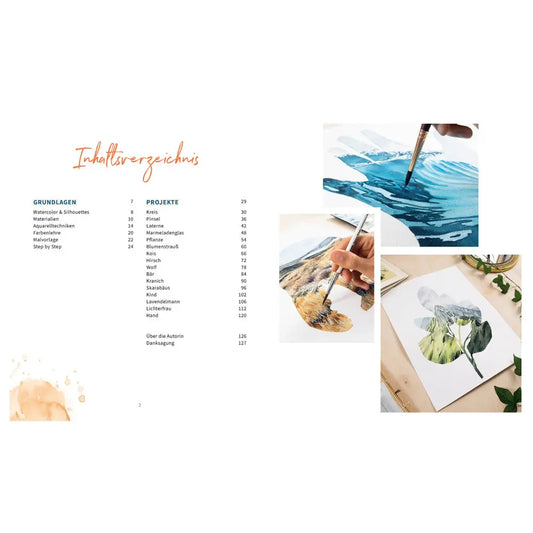 Watercolor Silhouettes - Feder&Konfetti