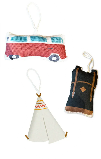 Weihnachtsanhänger CAMPING - Feder&Konfetti Store