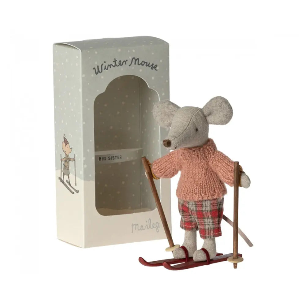 Winter Mouse Big Sister Maileg