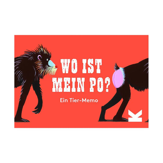 Wo ist mein Po? - Feder&Konfetti Store