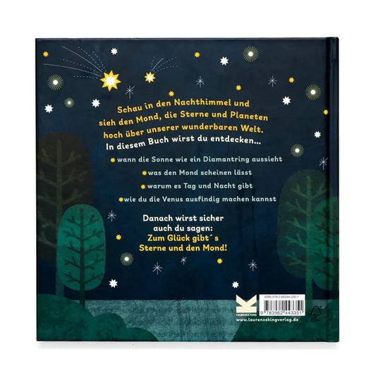 Zum Glück gibt's Sterne und den Mond - Feder&Konfetti