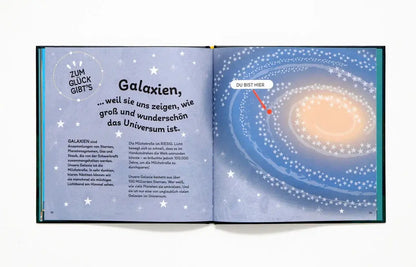 Zum Glück gibt's Sterne und den Mond - Feder&Konfetti