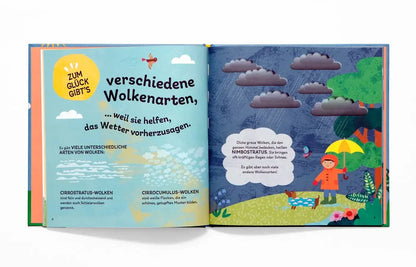 Zum Glück gibt's Wolken und Regen - Feder&Konfetti