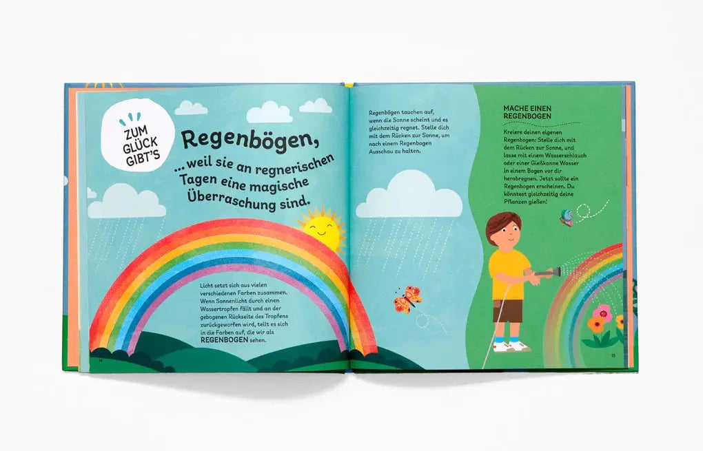 Zum Glück gibt's Wolken und Regen - Feder&Konfetti