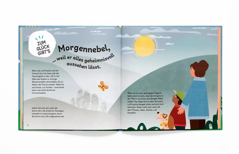 Zum Glück gibt's Wolken und Regen - Feder&Konfetti