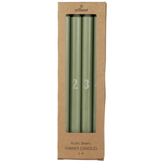 Adventskerze geprägte Zahlen 1 bis 4 | Ib Laursen | Kerzen
