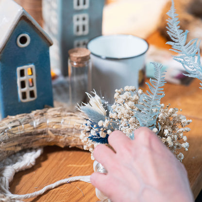 Festliche Vorfreude mit Herz – Dein Adventskranz-Workshop