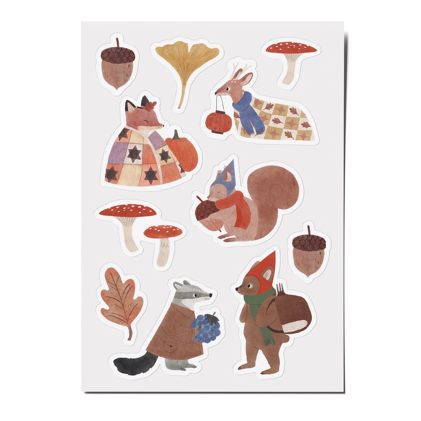 Papieraufkleber | 2 Varianten