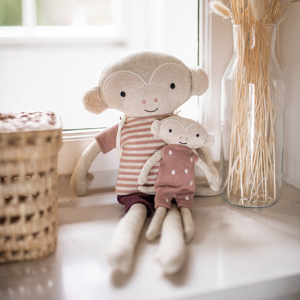 Affe mit Baby | ava&yves | Kuscheltier