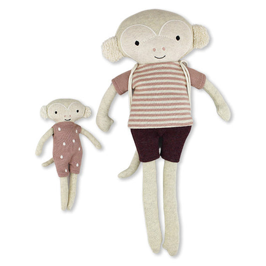 Affe mit Baby | ava&yves | Kuscheltier