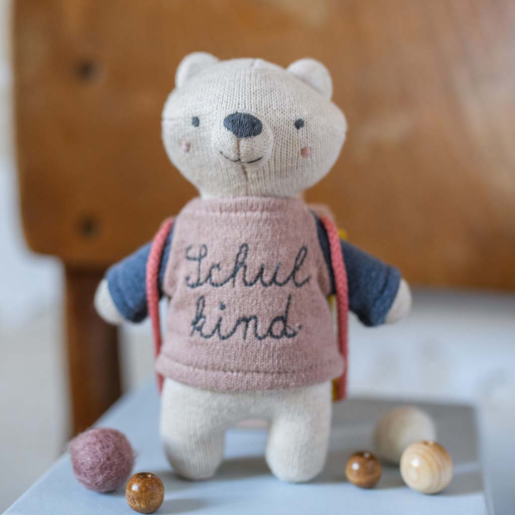 Schulkind | ava&yves | Kuscheltier | 4 Varianten