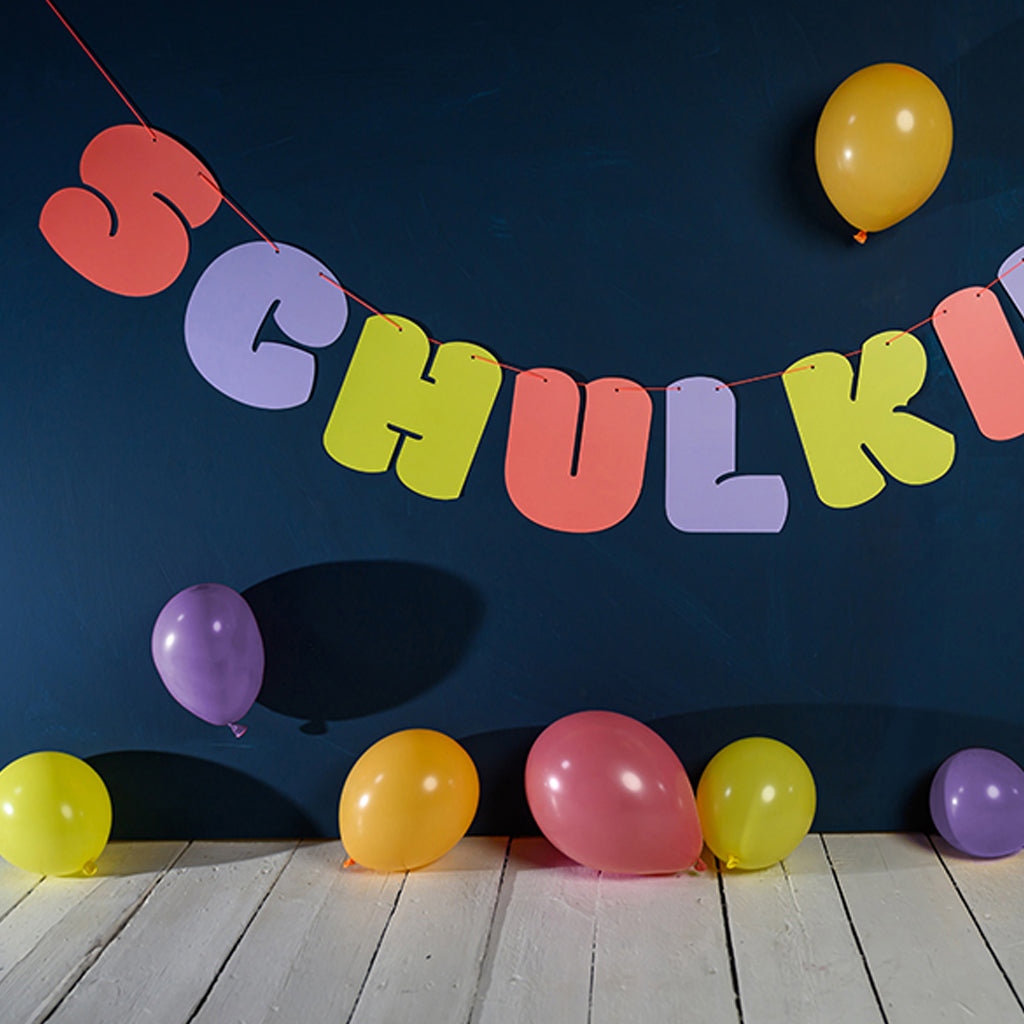 Girlande Schulkind | ava&yves | Partydekoration
