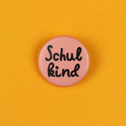 Schulkind | ava&yves | Ansteckbutton | 6 Farben