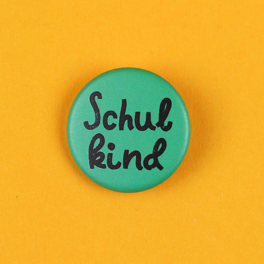 Schulkind | ava&yves | Ansteckbutton | 6 Farben