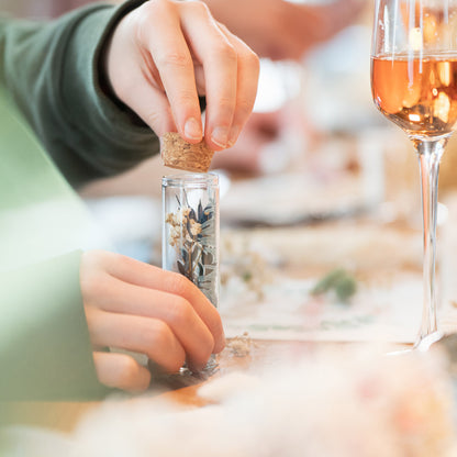 Willkommen, kleines Wunder – Babyparty Haarkranz-Workshop