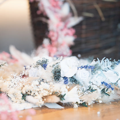 Willkommen, kleines Wunder – Babyparty Haarkranz-Workshop