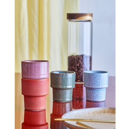 Ewan | Bloomingville | Espressotasse aus Steingut | 8 Farben