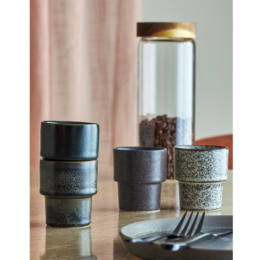 Ewan | Bloomingville | Espressotasse aus Steingut | 8 Farben