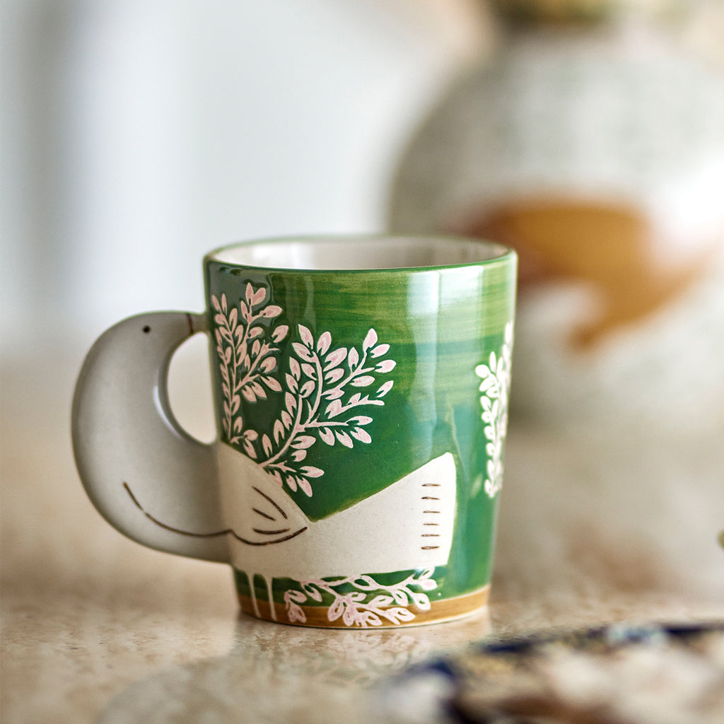 Hezha Tasse | Bloomingville | Steingut | 3 Varianten