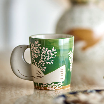 Hezha Tasse | Bloomingville | Steingut | 3 Varianten