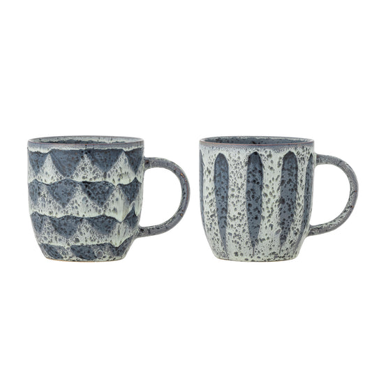 Ramie | Bloomingville | Becher aus Steingut | 2 Varianten
