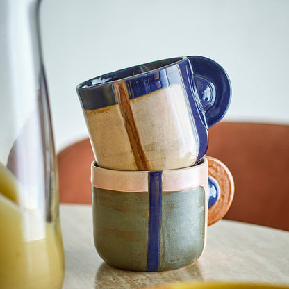 Bolivia | Bloomingville | Tasse aus Steingut | 2 Farben
