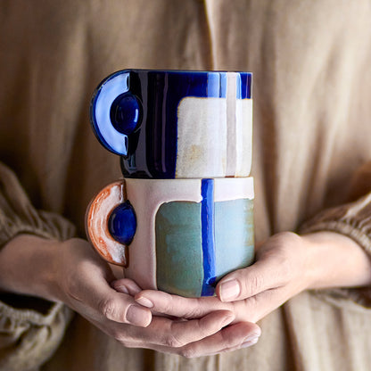 Bolivia | Bloomingville | Tasse aus Steingut | 2 Farben