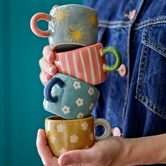 Nini | Bloomingville | Tasse aus Steingut | 5 Farben
