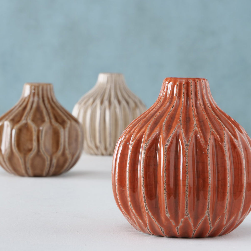 Lenja Crackle | BOLTZE | Vase | 3 Varianten
