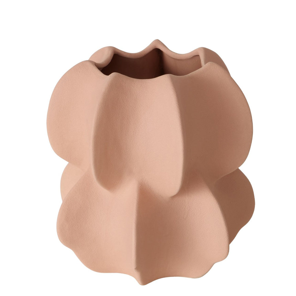 Nima | Vase aus Steingut | 2 Farben