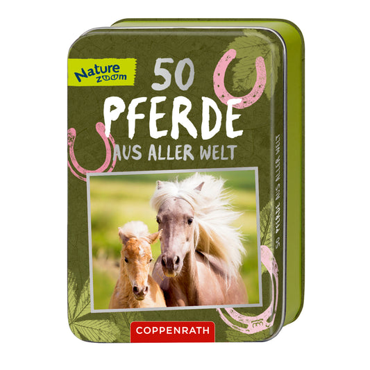 50 Pferde aus aller Welt | Coppenrath | Kartenset