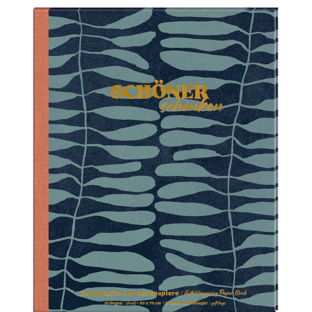 Schöner Schenken | Geschenkpapier Buch | 5 Varianten