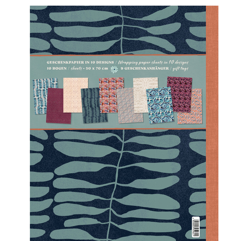 Schöner Schenken | Geschenkpapier Buch | 5 Varianten